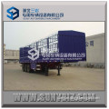 semi livestock trailer fence semi trailer cheap price China manufacturer horse trailer